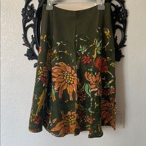 Embellished A-Line skirt